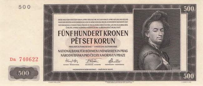 500 Kronen 1942 ro.565d Da
